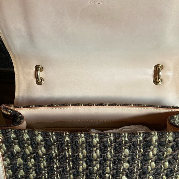 Rare Made in France Louis Vuitton handbag monogram ambre tweedy GM - Picture 10 of 16